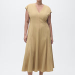 Mango dress sprung in Stone - D3