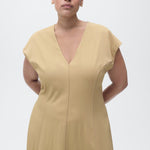 Mango dress sprung in Stone - D5