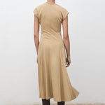 Mango dress sprung in Stone - R