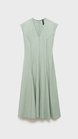 Mango dress sprung in Green - B