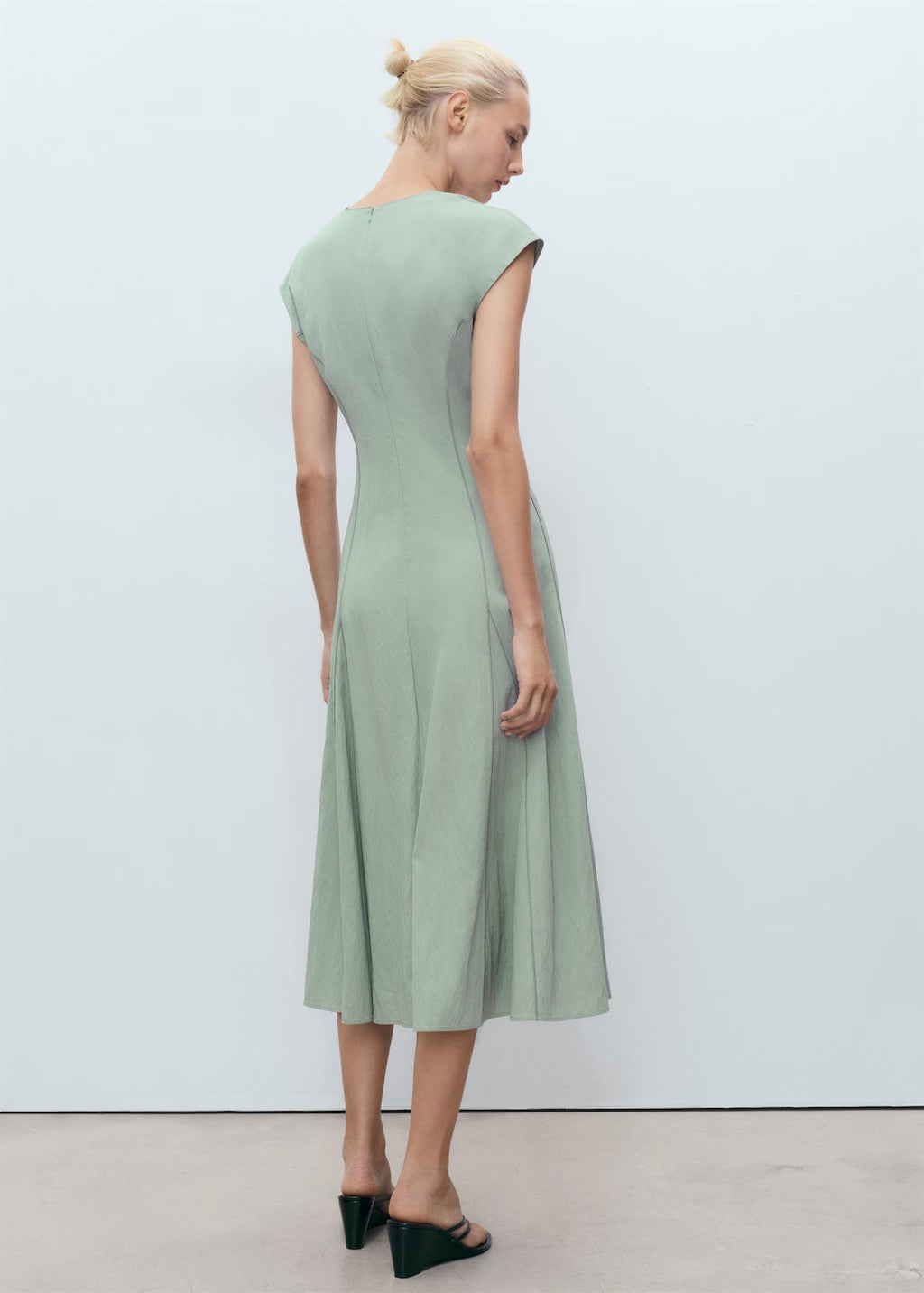 Mango dress sprung in Green - R