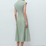 Mango dress sprung in Green - R