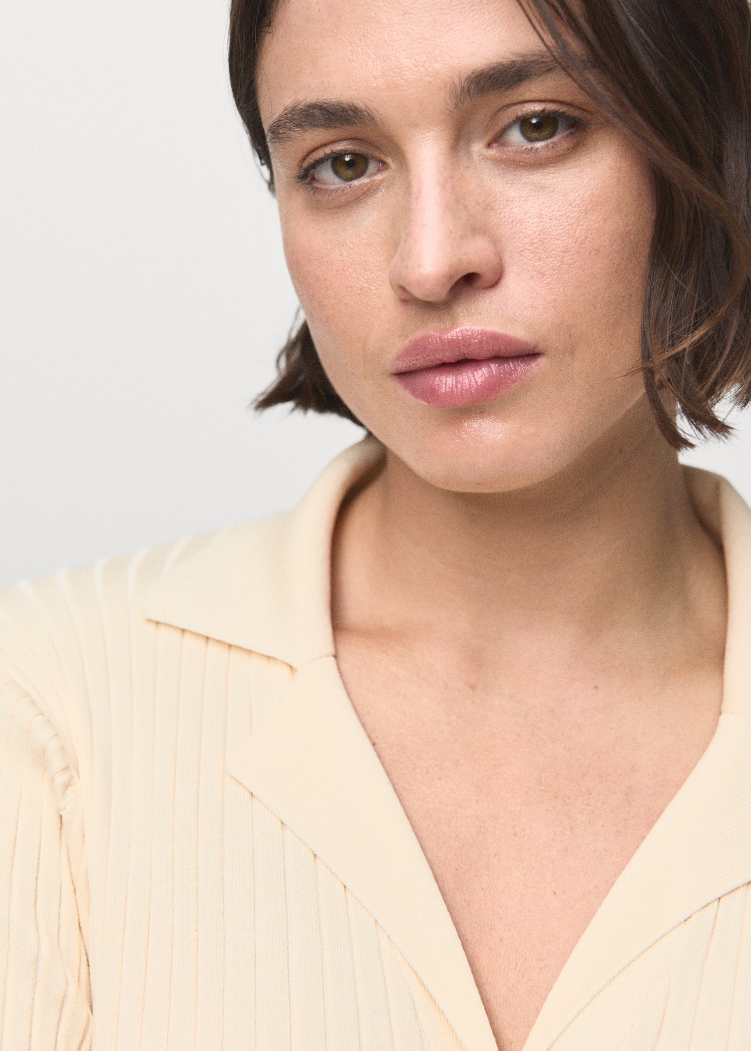 Mango cardigan latte in Raw - D4