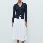 Mango cardigan latte in Navy - 99999999_01