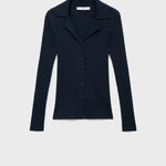 Mango cardigan latte in Navy - B