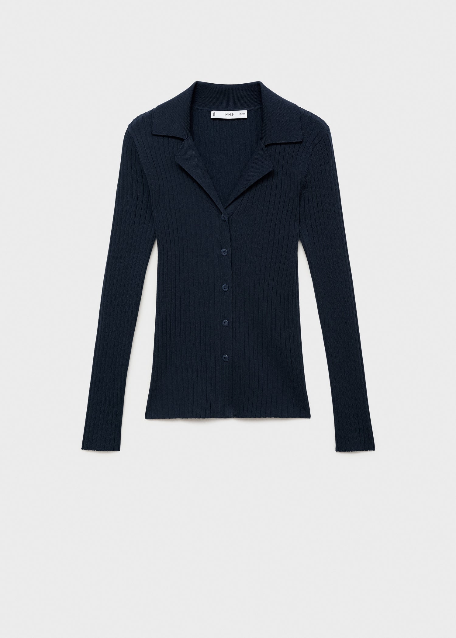 Mango cardigan latte in Navy - B