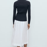 Mango cardigan latte in Navy - R