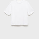 Mango t-shirt sita in Off White - B