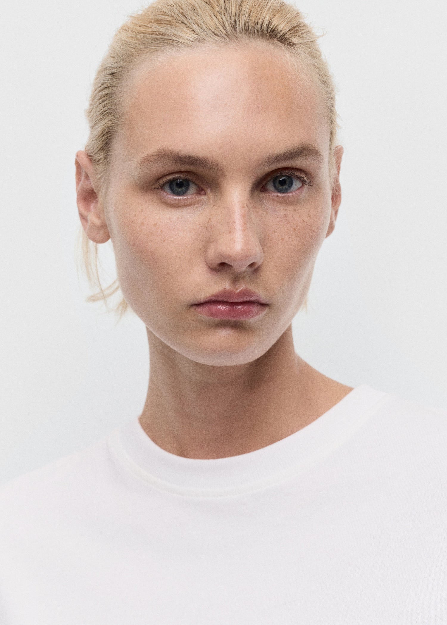 Mango t-shirt sita in Off White - D1