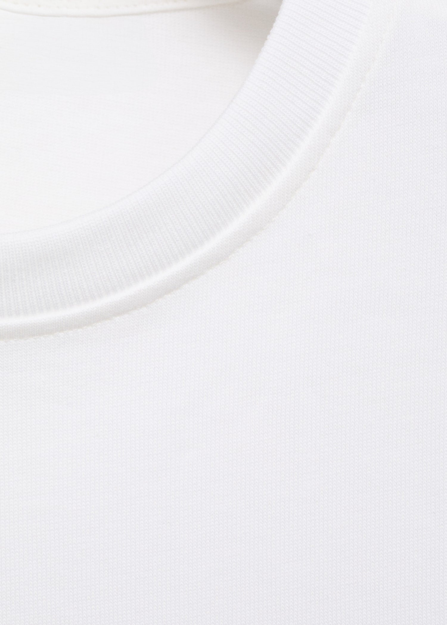 Mango t-shirt sita in Off White - D8