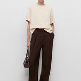 Mango t-shirt sita in Stone - 99999999_01