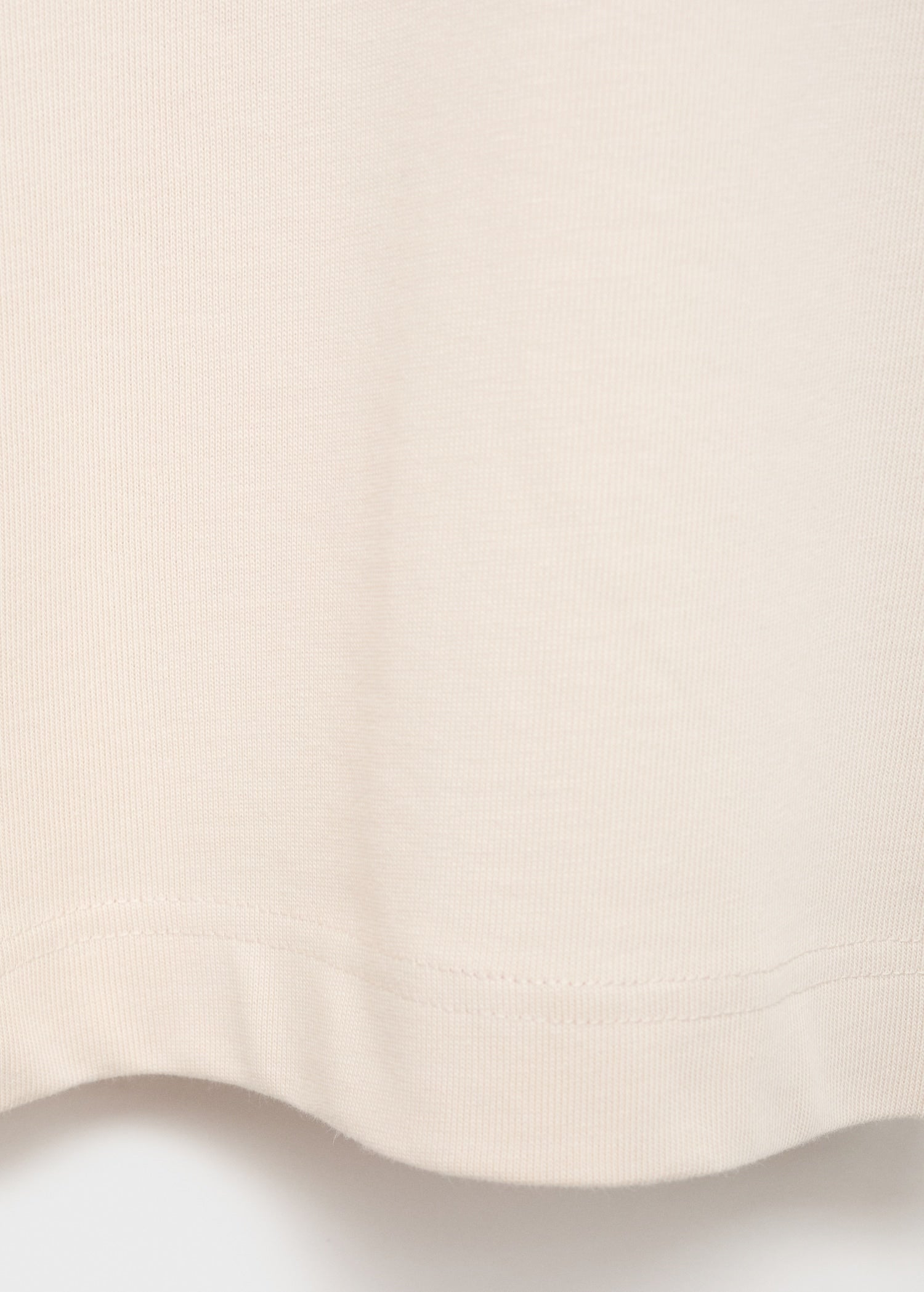 Mango t-shirt sita in Stone - D0