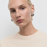 Mango t-shirt sita in Stone - D2