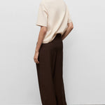 Mango t-shirt sita in Stone - R