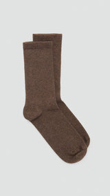 Mango socks maria in Chocolate - B