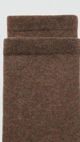 Mango socks maria in Chocolate - D1