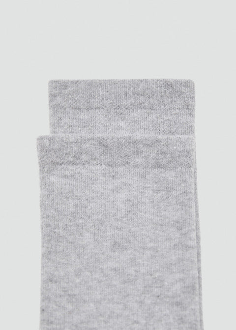 Mango socks maria in light grey vig.