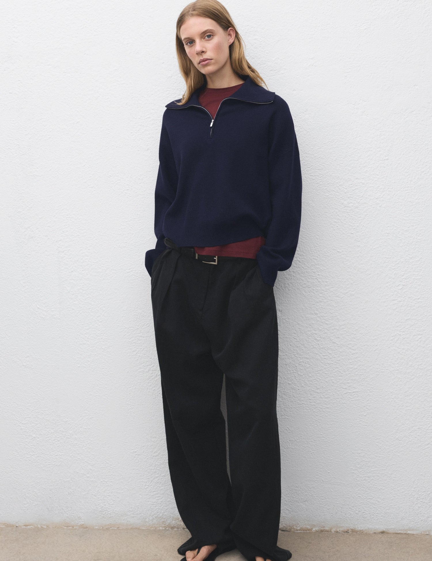 Mango sweater latas in Navy - 99999999_01