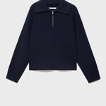Mango sweater latas in Navy - B