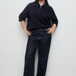 Mango sweater latas in Navy - D3