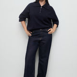 Mango sweater latas in Navy - D3