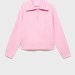Mango sweater latas in Pastel Pink - B