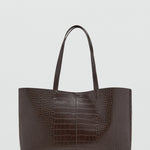 Mango shoulder bag manu in Chocolate - B