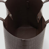 Mango shoulder bag manu in Chocolate - D2