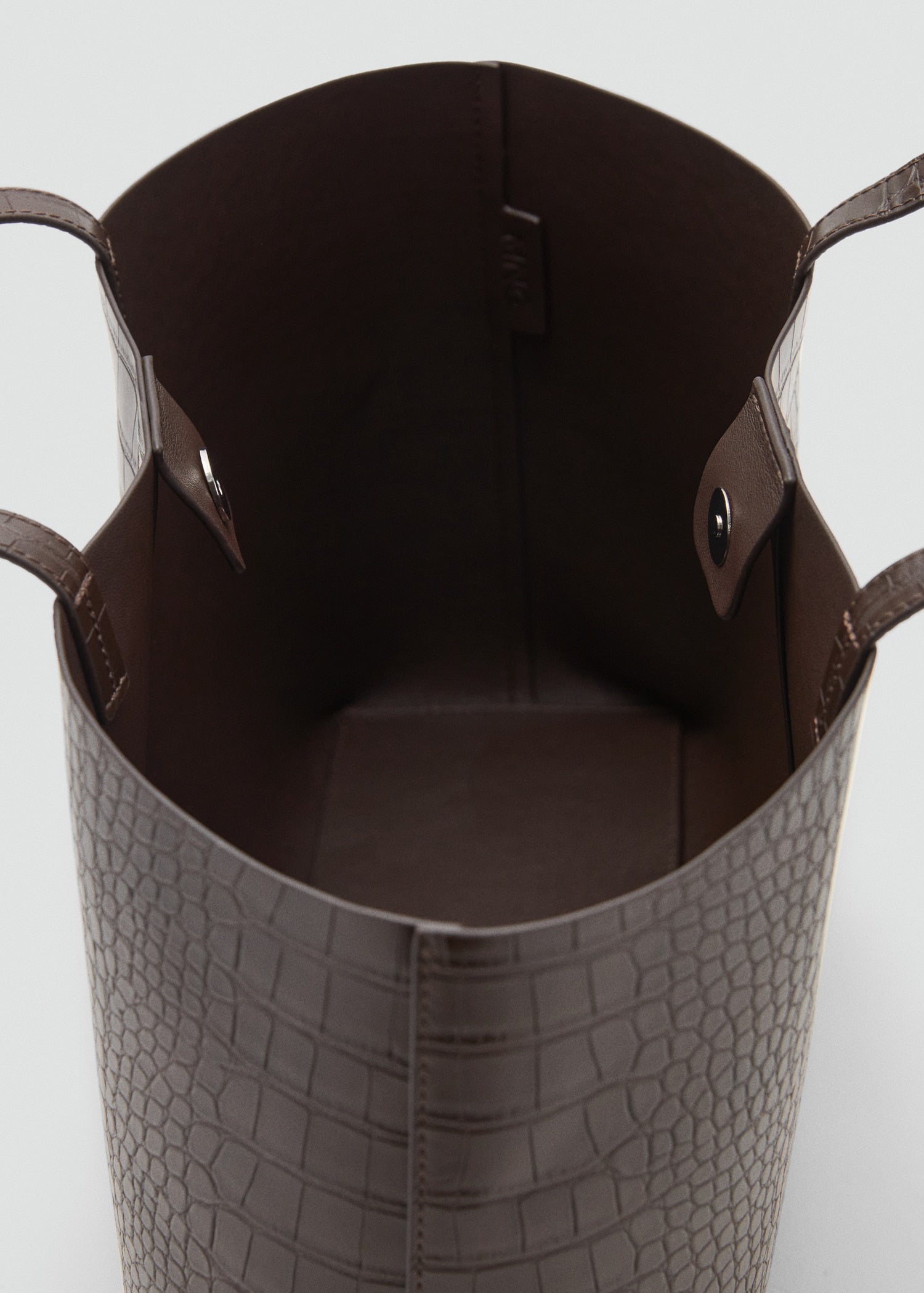 Mango shoulder bag manu in Chocolate - D2