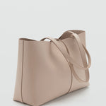 Mango shoulder bag manu in Taupe
