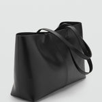 Mango shoulder bag manu in Black