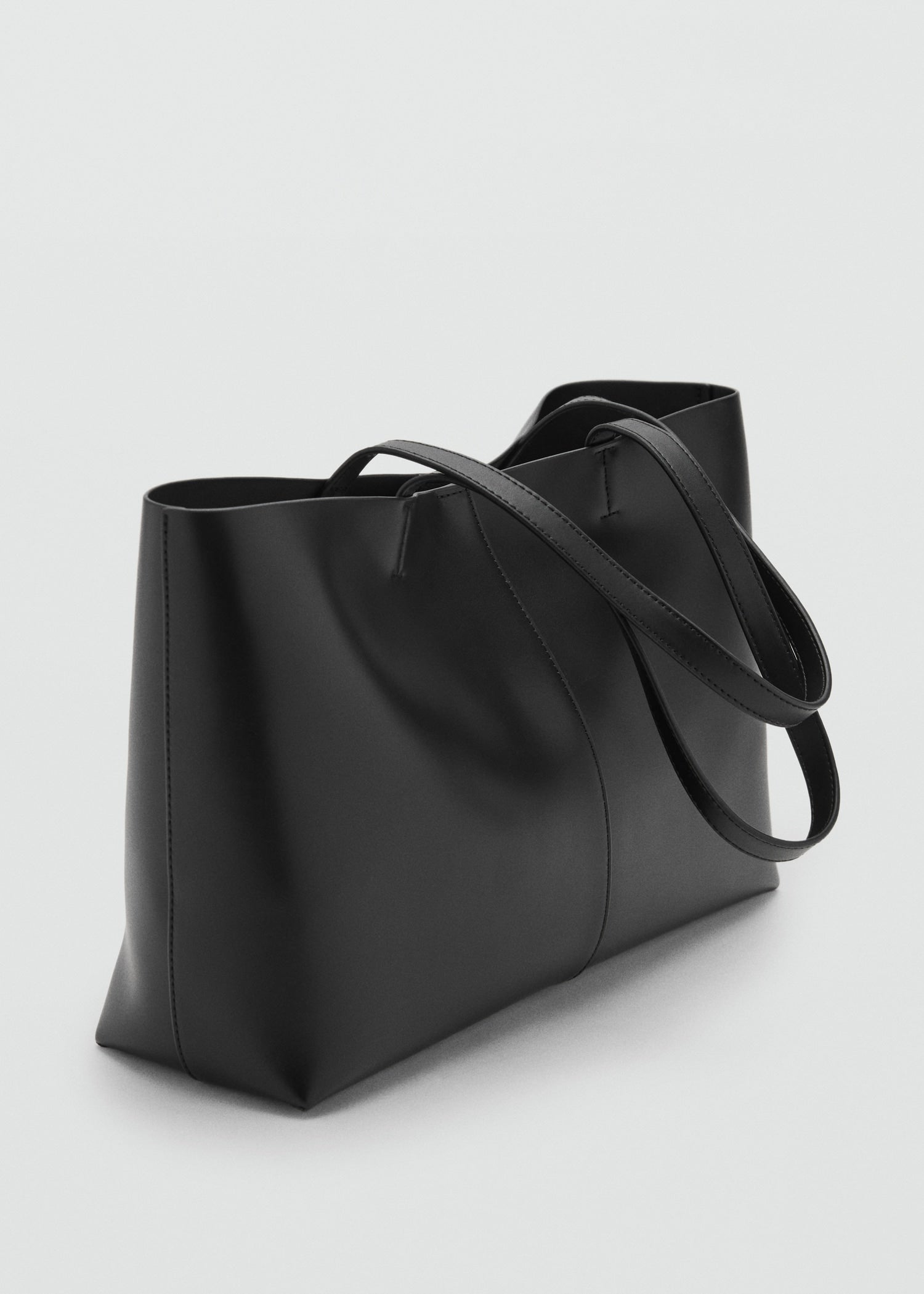 Mango shoulder bag manu in Black