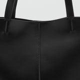 Mango shoulder bag manu in Black - D1