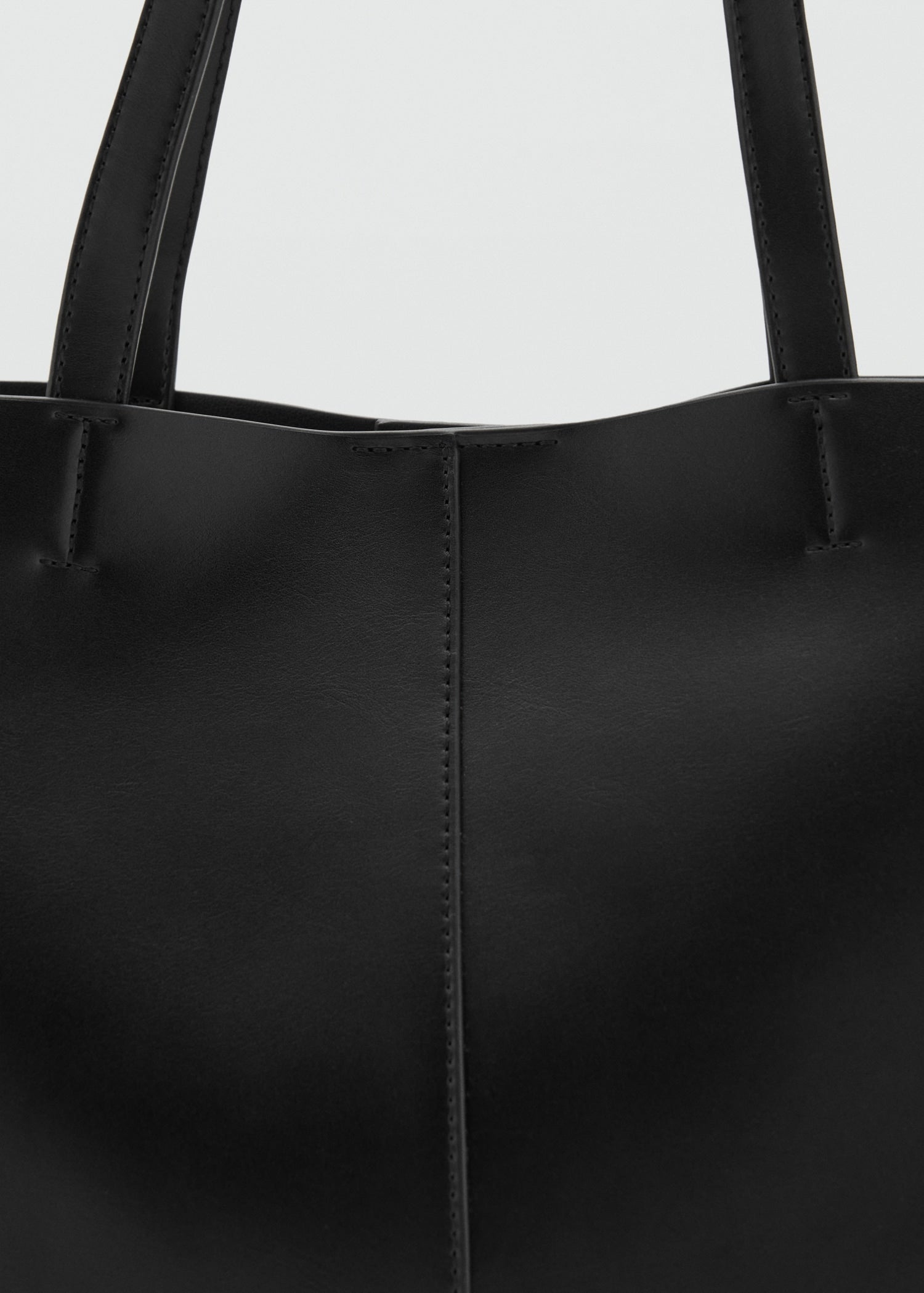 Mango shoulder bag manu in Black - D1