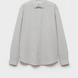 Mango shirt kissos in Dark Hunting Green - B