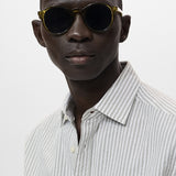 Mango shirt kissos in Dark Hunting Green - D1