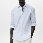 Mango shirt kissos in Sky Blue