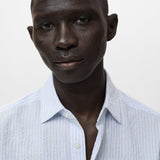 Mango shirt kissos in Sky Blue - D1