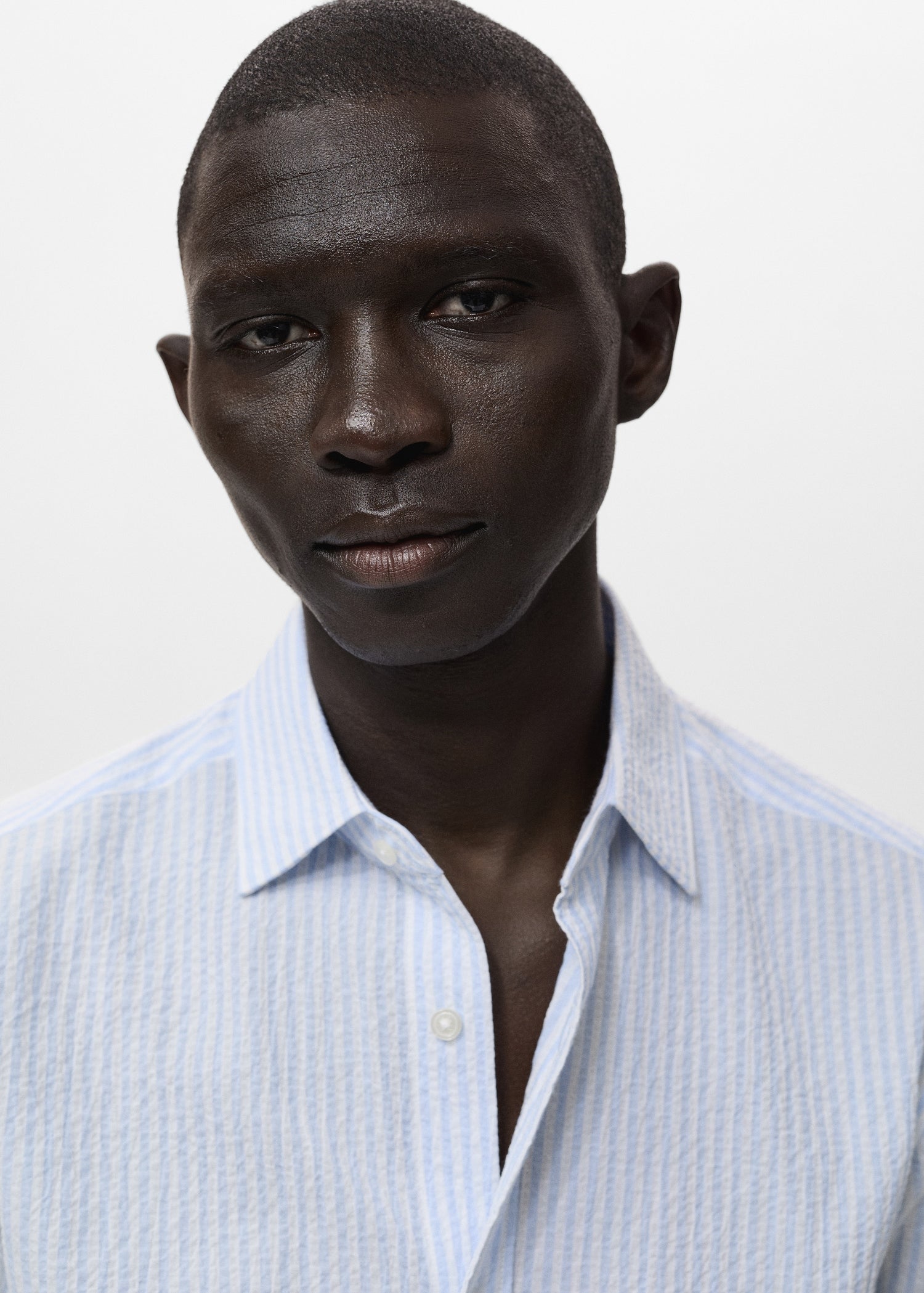 Mango shirt kissos in Sky Blue - D1