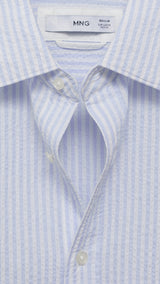 Mango shirt kissos in Sky Blue - D8