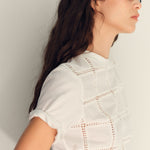 Mango t-shirt miffy in Off White