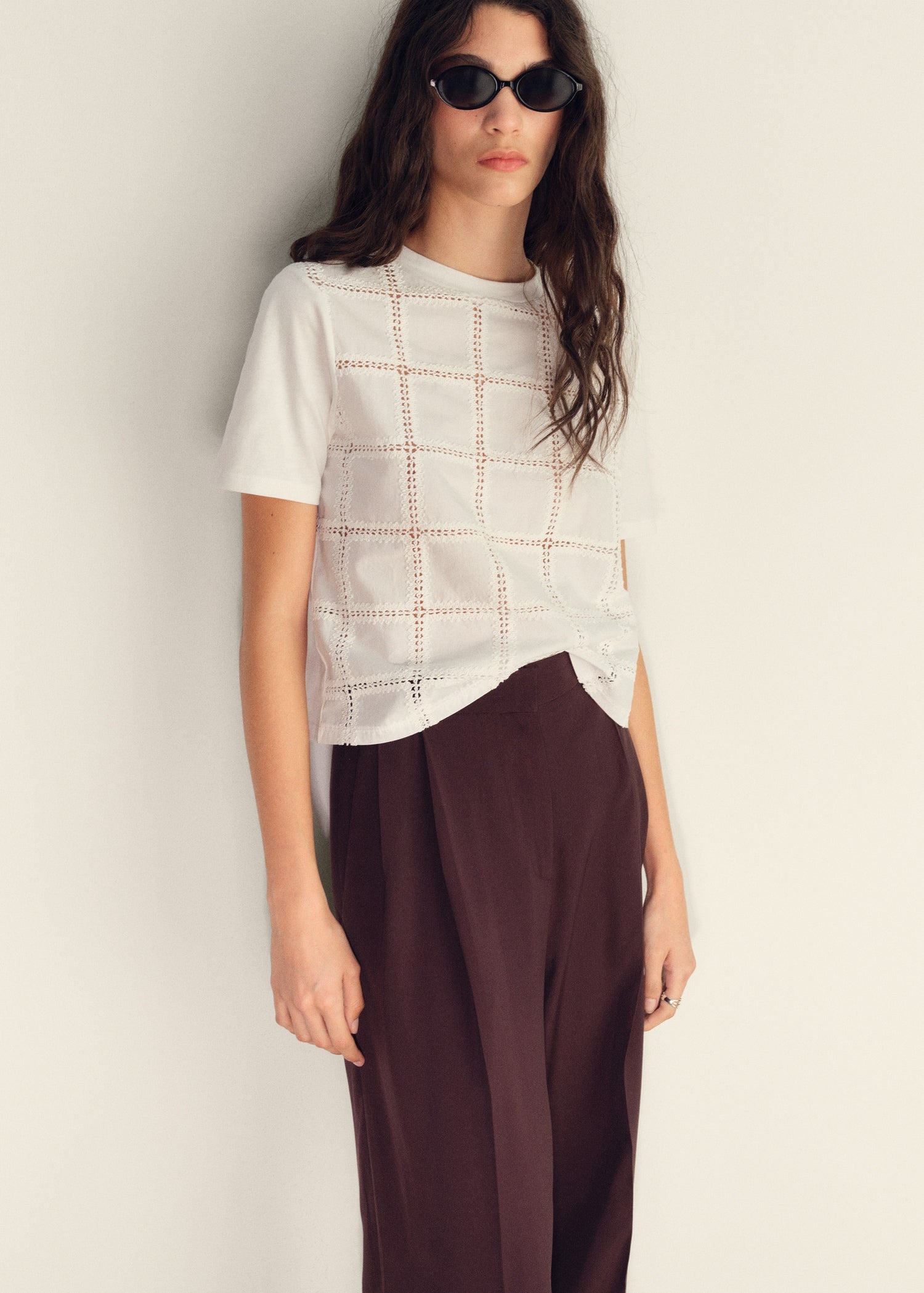 Mango t-shirt miffy in Off White - D1