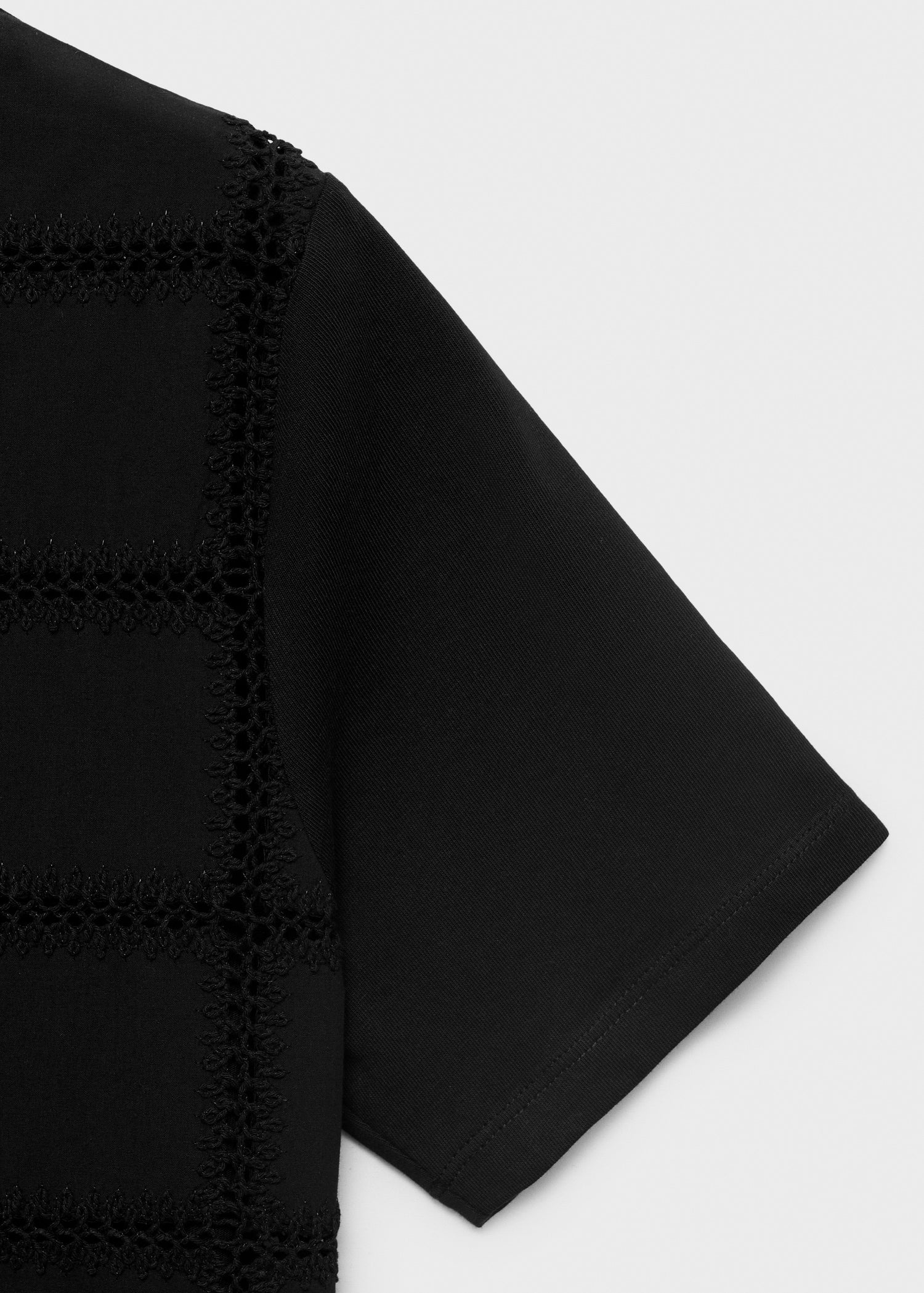 Mango t-shirt miffy in Black - D8