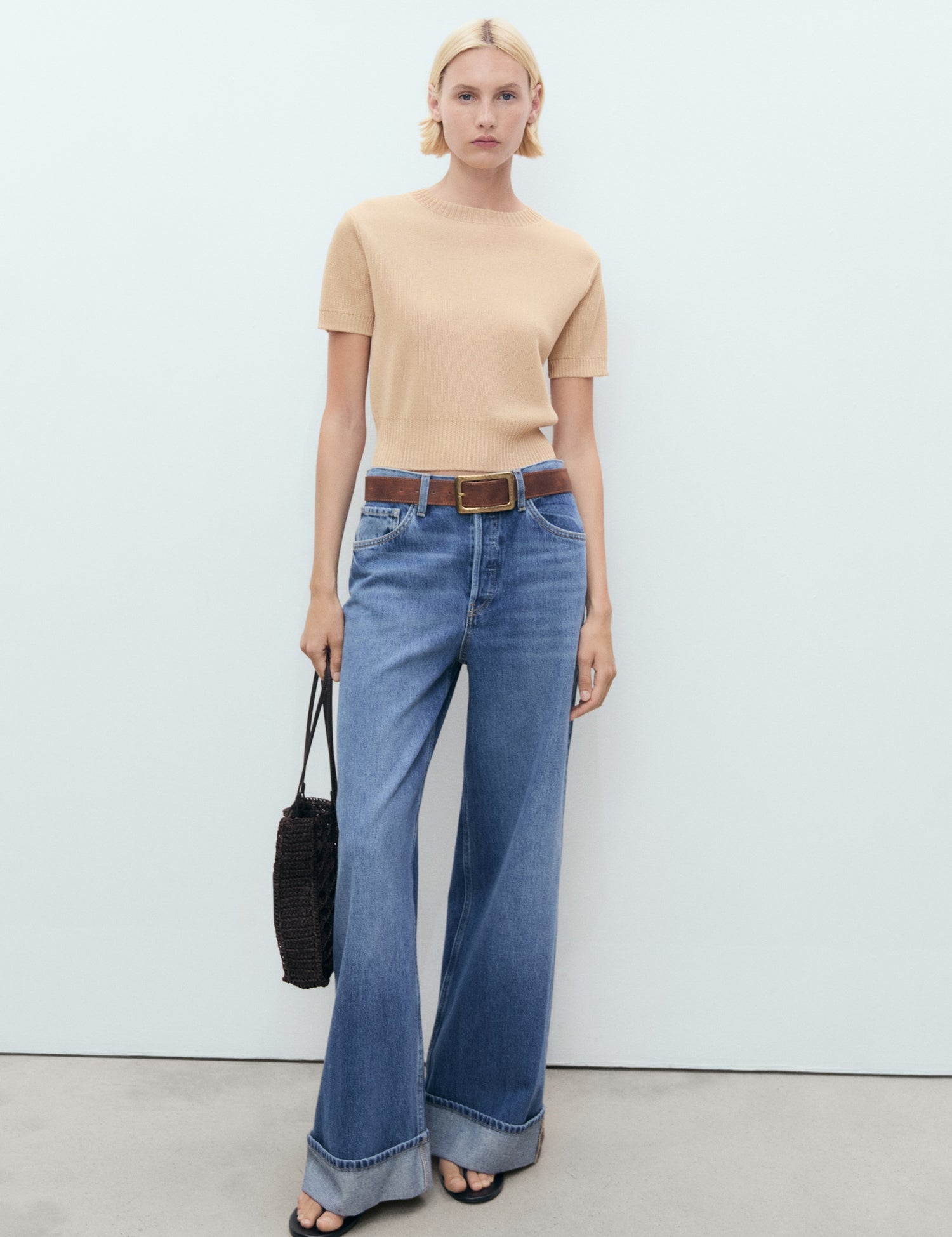 Mango sweater romeo in Stone - 99999999_01