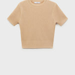 Mango sweater romeo in Stone - B