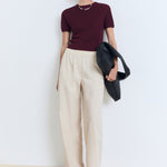 Mango sweater romeo in Burgundy - 99999999_01