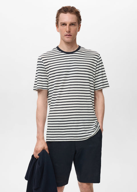Mango t-shirt limar in navy