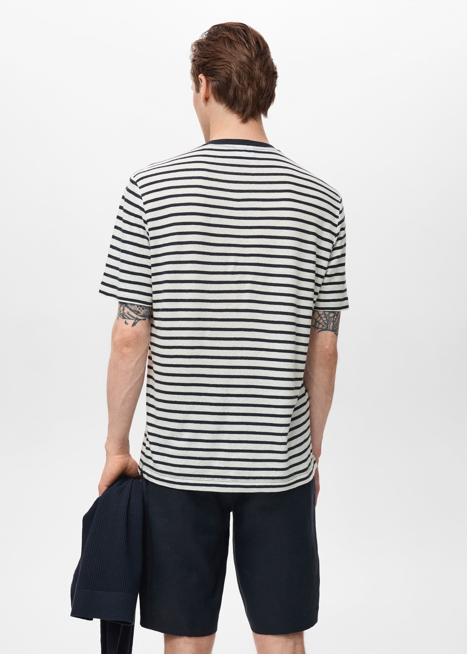 Mango t-shirt limar in Navy - R
