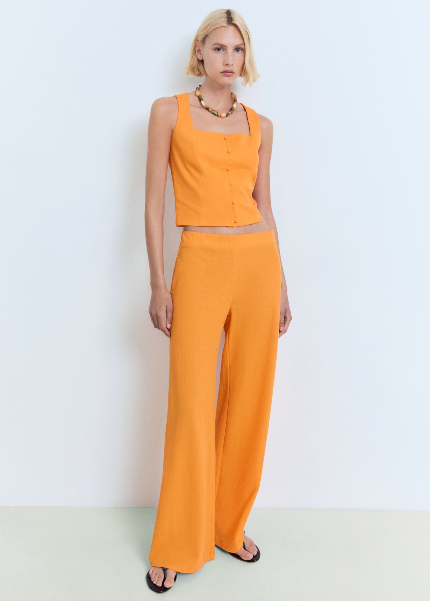 Mango trousers evans in Orange - 99999999_01