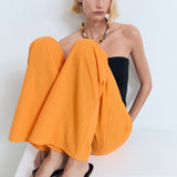 Mango trousers evans in Orange - D2